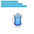 thumbnail image 2 of Unique Bargains 5mm LED Lamp Socket Light Emitting Diode Holder Cap, 20 Pack Blue, 2 of 4
