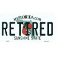 thumbnail image 1 of Florida Retired Metal License Plate, 1 of 1