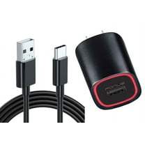 For TCL 40 XL/XE/X/NxtPaper - Home Charger 2.4A USB Cable TYPE-C 6ft Power