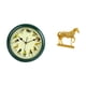 thumbnail image 5 of Reloj de pared con sonido de pájaros cantores de 10 pulgadas, reloj de pared musical con sonido de pájaros, estatuas de caballos, figuritas de resina, 5 of 8