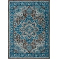 thumbnail image 2 of Hauteloom Mardin Living Room, Bedroom Area Rug - Farmhouse - Beige, Aqua - 6'7" x 9', 2 of 14
