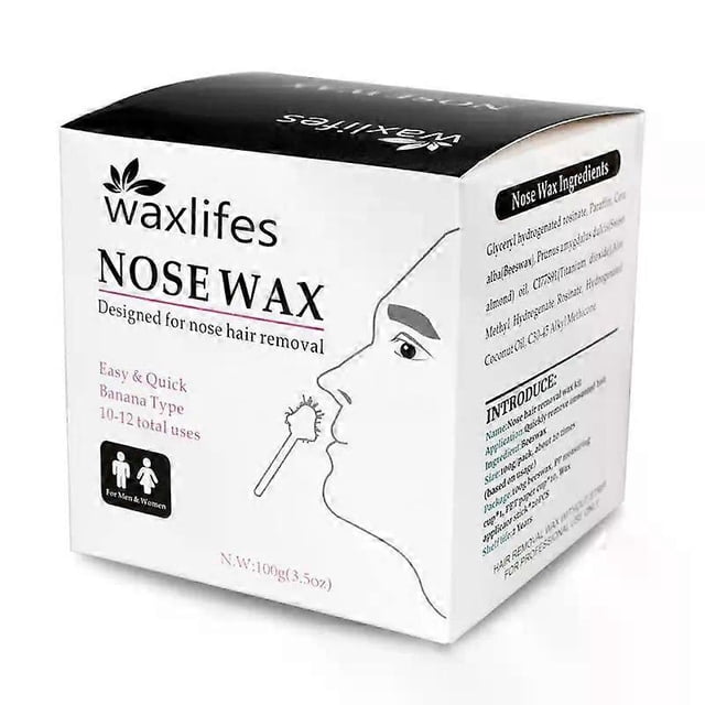 100g Nose Wax Beans Waxed Stick Nose Hair Removal Kit Nose Hair Trimmer Nose Wax Kit