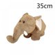 thumbnail image 1 of Lindas muñecas de animales de peluche, juguetes de peluche suaves de 13,7'para niños pequeños, regalos de cumpleaños y Navidad, marrón (elefante), 1 of 5