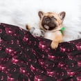 thumbnail image 3 of Pofeuu Vintage Psychedelic Print Puppy Blanket,Dog Blankets,Pet Blanket Cozy Cat Blankets for Indoor Cats, Fuzzy Pet Blanket for Kitten Doggy Dog Blankets-Large, 3 of 8