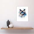 thumbnail image 4 of Birman Cat Lovers Gift Watercolour Pet Portrait Painting Artwork Unframed Wall Art Print Poster Home Decor Premium, 4 of 5