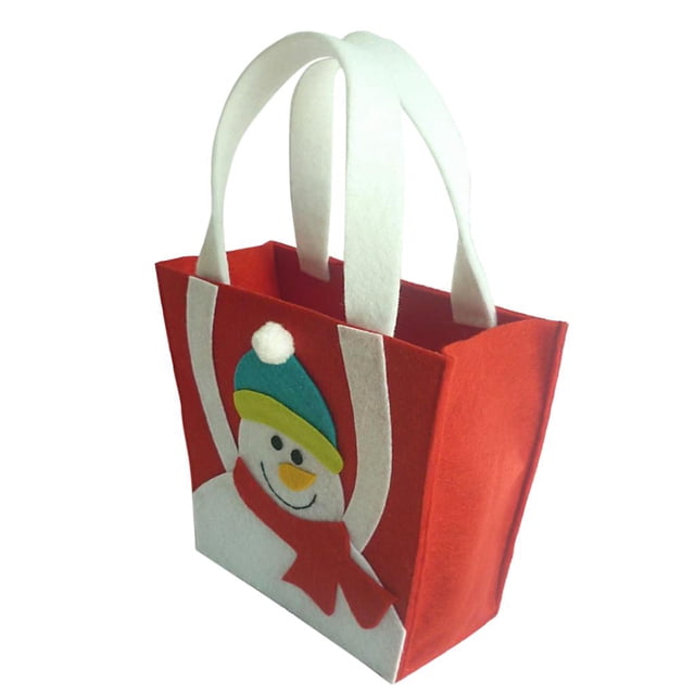 De Navidad Totalizador Bolsas De Dulces Stocking Dulce Regalos Decoración BLESIY Bolsos de dulces de navidad