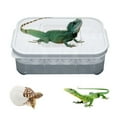 thumbnail image 2 of Flmtop Pet Reptile Lizard Gecko Snake 12 Grids Egg Hatchery Breeding Box Case Incubator, 2 of 8