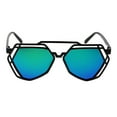 thumbnail image 2 of Gafas de sol con montura completa en negro y pc para mujer y hombre, gafas para actividades al aire libre, ropa de abrigo 8, 2 of 9