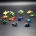 thumbnail image 3 of 12pcs Mini Ocean Animal Tropical Fish Figure Model Preschool Kids Educational Toys, 3 of 9