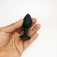 thumbnail image 3 of Plug Anal Black Diamond 1 Diamante En La Base Â¡WOW! Wow ANLPLGBLK001, 3 of 4