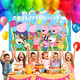 thumbnail image 4 of Telón de fondo decorativo para fiestas alusivo a Peppa, 4 of 6