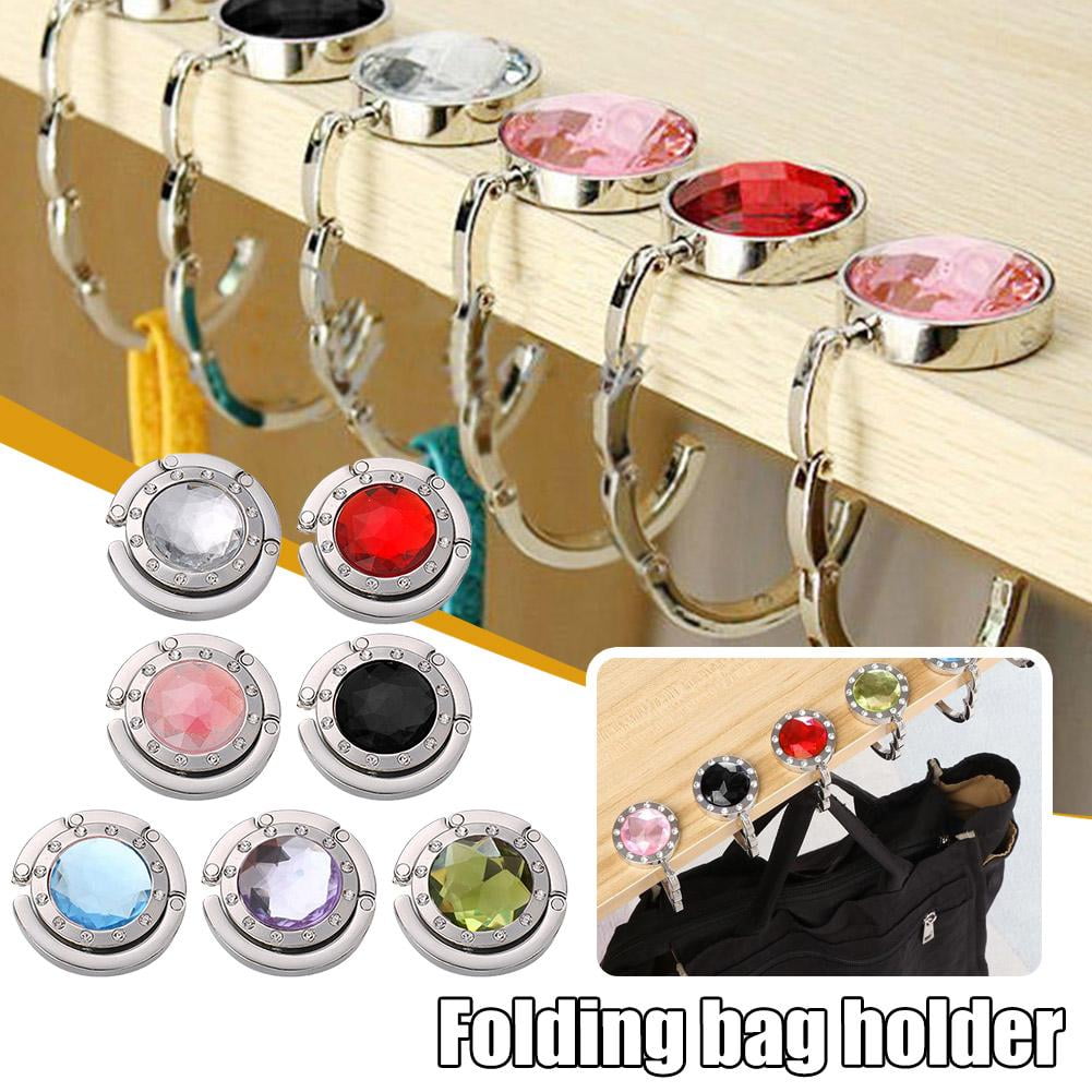 SEIWEI Handbag Hooks for Tables Folding Purse Hook Hangers - Portable Table  Bag Holders for Restaurant Bar-Without A Ring - Yahoo Shopping