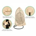 thumbnail image 3 of F&J Outdoors Premium Waterproof Outdoor Patio Egg Chair Cover - 45"W x 70"H, 3 of 8
