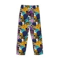 thumbnail image 3 of Fotbe Retro Panther Men's Pajama Pants,Sleepwear Pants,Pj Bottoms Drawstring And Pockets-X-Large, 3 of 7