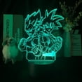 thumbnail image 2 of Anime Goku Vegeta 3D Led Night Light Dragon Ball Z lámpara de mesa para niños, decoración de la habitación de la cama, regalos de cumpleaños y Navidad para niños, 2 of 4