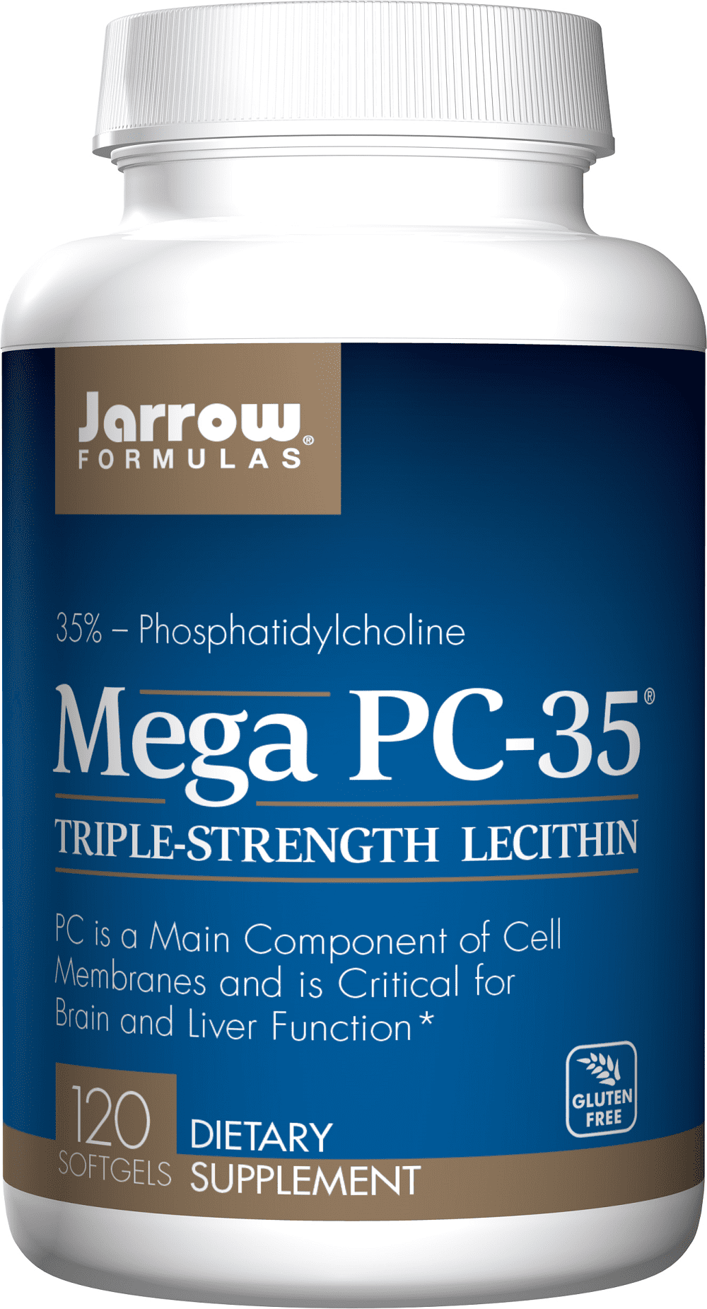 Jarrow Formulas Mega PC35 Lecithin, Supports Brain and Liver Function