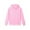 Pink, variant on Ulanda Youth Solid Classic Hoodies Soft Hooded Pullover Sweatshirts for Children (3-14 Years) (Grey, 15-16 Years)