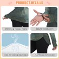 thumbnail image 4 of FORMRS Womens Long Sleeve Shirts UPF 50+ Sun Protection Quick Dry Fishing Hiking Tops, Size S-2XL, Forest House, 4 of 8