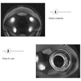 thumbnail image 2 of Shisuyan Glass Lamp Shade Globe Light Cover G9 Base Modern Lamp Shade Accessory, 2 of 8