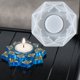thumbnail image 5 of Gwong hogar 2 PCS Resina Molde epoxi Hollow Huecar Agua Anti-Formado Forma de lirio de desgas Gwong 21097430, 5 of 7