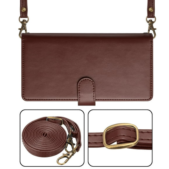 Compatible With Samsung Galaxy Note 20 Premium Wallet Case With Card Slots Holder Wrist Strap Lanyard
