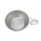 thumbnail image 1 of sweethay Coolcamp Outdoor Bowl 300ml Vajilla de camping con mango 304 Acero inoxidable Boca ancha Reutilizable Utensilios de cocina lavables Kits de desorden para acampar Plata sweethay OD021934-01, 1 of 6