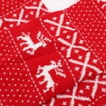 thumbnail image 4 of 1pc Navidad bufanda de lana tejida alce copo de nieve decoración bufanda chal cuello pañuelo para la cabeza, 4 of 7