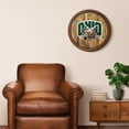 thumbnail image 5 of Grimm Industries OH-560-01 20 in. Barrel Team Wall Clock - OH Primary Logo, Ohio Green & White, 5 of 5