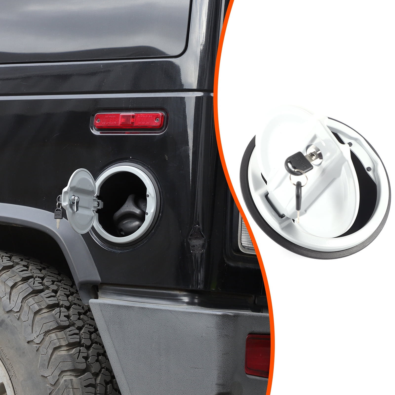 Gas cap anti-theft lock cap for 2003-2009 Hummer H2 , gas cap anti-theft cap, auto gas cap parts replacement parts