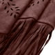 thumbnail image 5 of Chal de invierno para mujer, color liso, de gamuza, con flecos, bufanda chal para mujer, 5 of 7