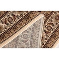 thumbnail image 3 of 2â€™ x 10â€™ Cream Traditional Decorative Runner Rug, 3 of 9