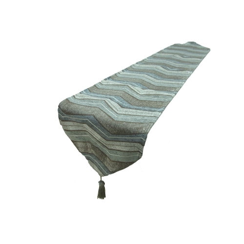 Luxurious Indiana Chenille Collection - 13" X 70" Table Runner