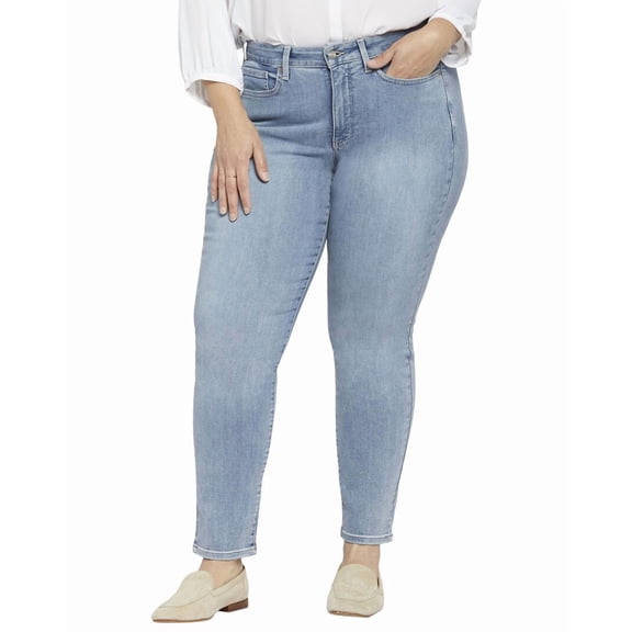 NYDJ womens Plus Sheri Haley Slim Jean, 16W