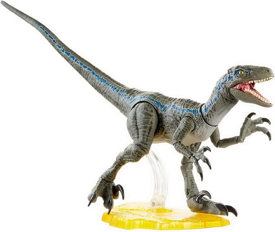 Mattel Jurassic World Velociraptor Blue Action Figure 1084w for sale online