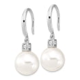 thumbnail image 3 of Majestik Pearl CZ Earring Necklace Set, 3 of 5