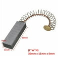 thumbnail image 2 of 4Pcs 30Mm*11Mm*6Mm Carbon Brushes Bush Repairing Part Electric Motor, 2 of 4