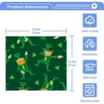 thumbnail image 5 of Coolnut St. Patrick's Day Gnome Washcloths 6 Pack, Highly Absorbent Soft Cotton Fingertip Towels for Bathroom, Kitchen, Gym, Spa, Home Decor, 12 x 12 Inch Washcloth Gift, 5 of 7