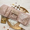 thumbnail image 2 of AOOOWER Travel Jewelry Organizer-Case Small Jewelry Storage Book Bag for Travel Portable, 2 of 19