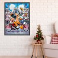 thumbnail image 4 of Pintura de diamante 5D DIY taladro redondo completo pato Donald Wdftyju decoración del hogar 40x50cm, 4 of 9