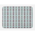 thumbnail image 1 of Geometric Bath Mat, Modern Graphic with Repetitive Colorful Rounds Motif Print, Plush Bathroom Decor Mat with Non Slip Backing, 29.5" X 17.5", Multicolor, by Ambesonne, 1 of 2