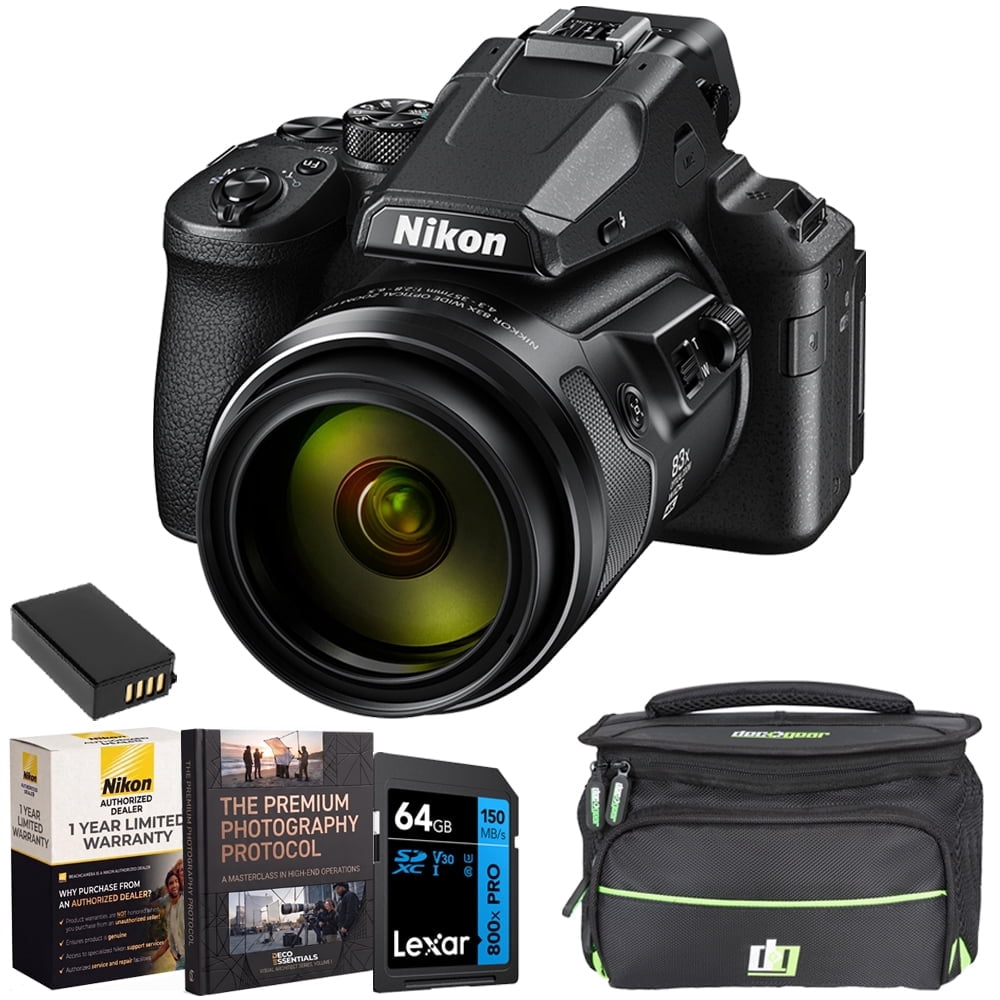 Nikon COOLPIX P950 Camera with 83x Zoom, WiFi, 2x 64GB Memory