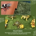 thumbnail image 4 of Milisten Green Artificial Grass Pet Terrarium Mat Soft Absorbent Cotton Reptile Carpet for Small Animals, 4 of 6