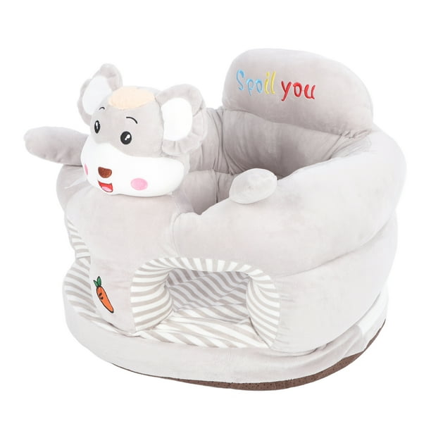 Sofá Con Asiento De Apoyo Para Bebés, Linda Silla Infantil, Soporte Equilibrado De Felpa Para Desarrollar Hábitos Correctos Para Sentarse, Sofá Portátil Liviano Para Bebés