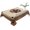 Brown Beige, variant on Western Star Brown Table Cloth Waterproof Tablecloths, Texas Stars Retro Farmhouse Buffalo Plaid Tablecloth Dining Table Cover for Kitchen Party Tabletop Outdoor, Rectangle Tablecloth 52x70 Inch