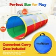 thumbnail image 2 of 6ft Play Tunnel Toy for Kids Toddlers Babies Children & Dogs, 2 of 7