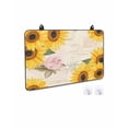thumbnail image 2 of nqOlkjepod Large Induction Cooktop Protector Mat 28.5"x20.5", Sunflower Vintage Stove Top Covers for Electric Stove, Spring Summer Botanical Floral Stove Burner Cover Mats, Glass Top Stove Cover, 2 of 8