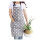 thumbnail image 2 of delantal de cocina de mujer, delantal de estrellas con bolsillo, delantal de mujer ajustable, delantal de cocina de mujer, para mujeres que cocinan trabajo doméstico, para cocinar u hornear Adepaton LKX-1437-2, 2 of 6
