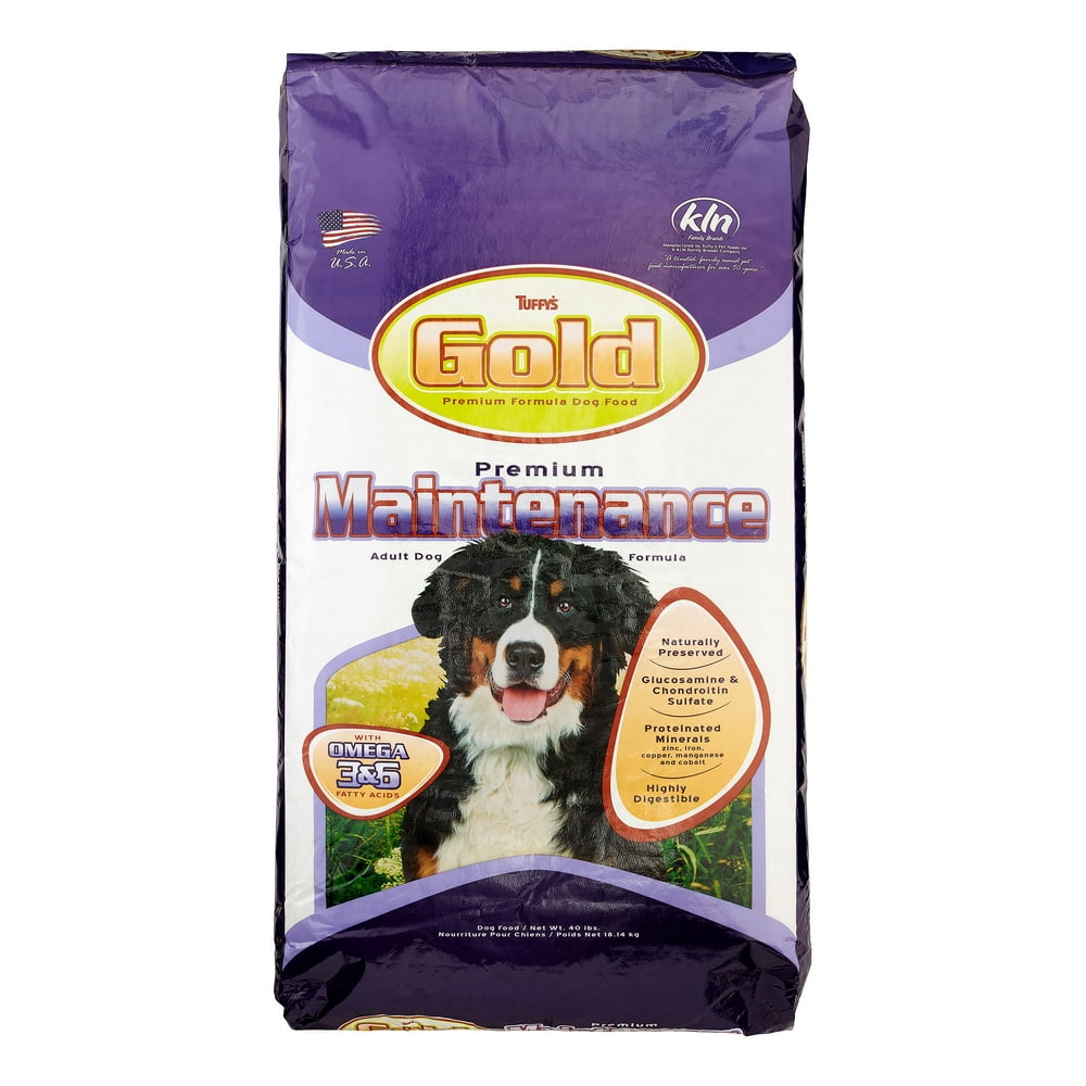 Tuffy's Pet Food Gold Maintenance Dry Dog Food, 40 lb - Walmart.com