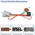 thumbnail image 4 of Arnés de cables de radio Jayubien de 22 pines para Chrysler Dodge Jeep, 4 of 7