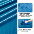 thumbnail image 4 of TUFFIOM 7.5 x 20 FT Garage Floor Mat, Thickened Diamond Plate PVC Garage Flooring Roll for Under Car Parking Protect, Floor Mats for Garage, RV Trailer Flooring, Water/Stain Resistant, 4 of 7